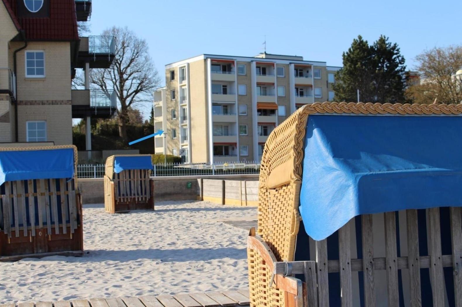 Strandschloss Strandkoje-Ostseeblick Grömitz Buitenkant foto